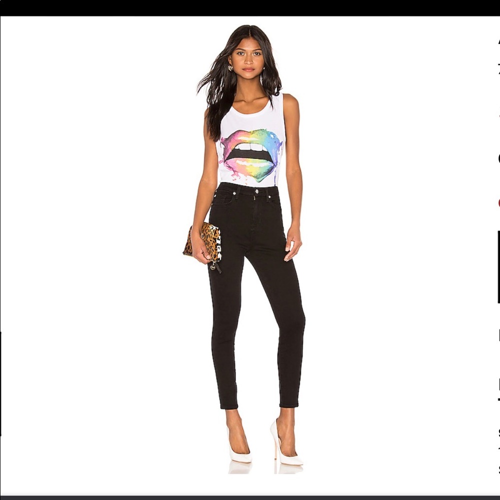 Aubrey Super High Waist Jeans-7 For All Mankind - Picture 8 of 8